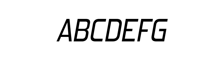 ForgottenFuturistRg-Italic  Free Fonts Download