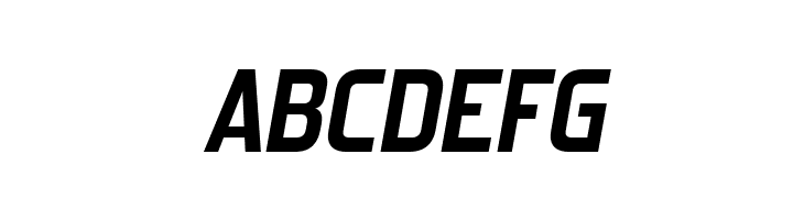 ForgottenFuturistRg-BoldItalic  Free Fonts Download