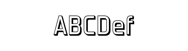 ForgottenFuturistShadow-Regular  Free Fonts Download