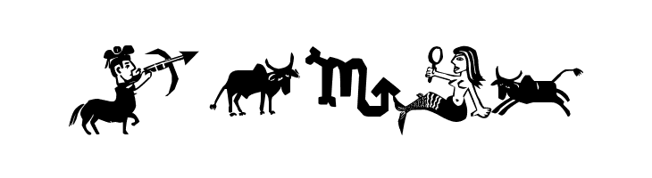 Xilo in Zodiac  Free Fonts Download