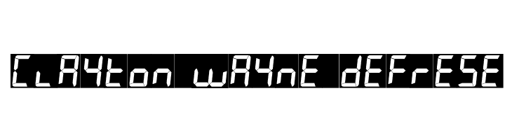 7LED italic  Free Fonts Download