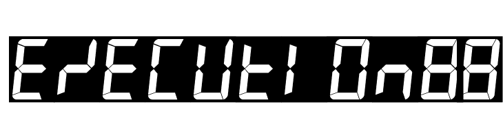 7LED italic  Free Fonts Download