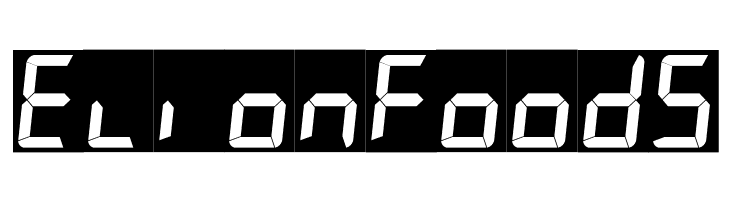 7LED italic  Free Fonts Download