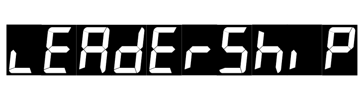 7LED italic  Free Fonts Download