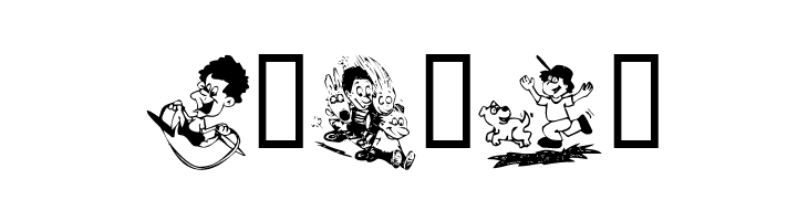 KR Kidlets  Free Fonts Download