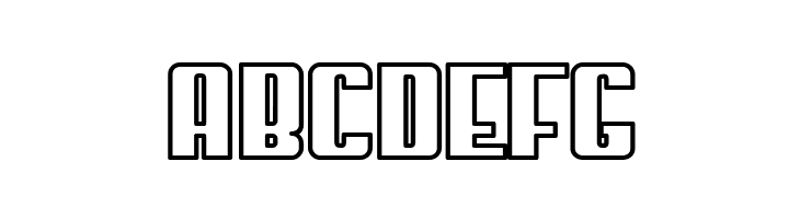 My Puma Outlined  Free Fonts Download