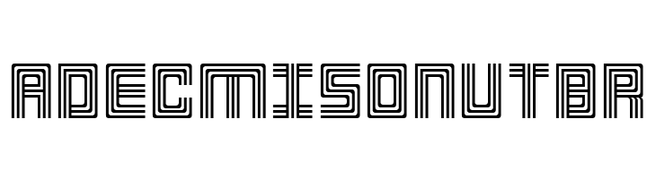 3 Strokes Regular  Free Fonts Download