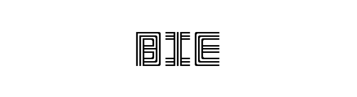 3 Strokes Regular  Free Fonts Download
