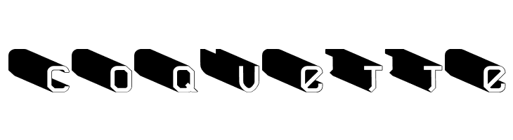 vtks urban time super 3d  Free Fonts Download