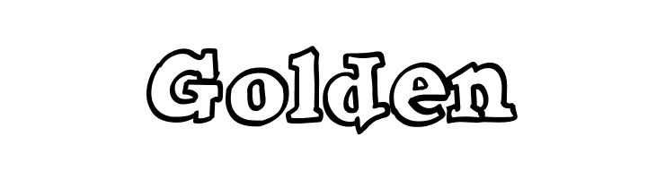 Golden Ode 2 Paste Up Font