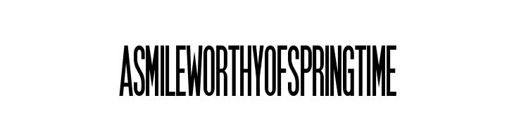 SF Movie Poster Condensed Bold  Free Fonts Download