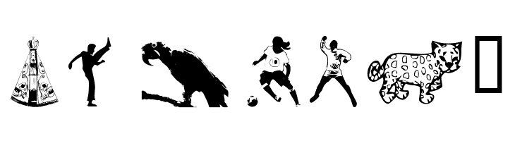 Icones do Brasil  Free Fonts Download