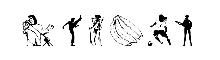 Icones do Brasil  Free Fonts Download