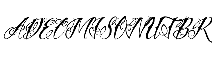 Vtc-NueTattooScript  Free Fonts Download