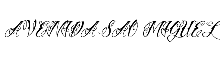 Vtc-NueTattooScript  Free Fonts Download