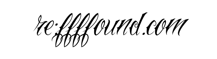 Vtc-NueTattooScript  Free Fonts Download