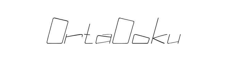 Kuppel Condensed Thin Italic  Free Fonts Download