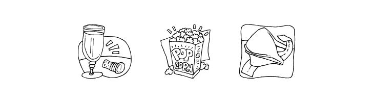 LMS Junk Food Junky Ding Bat  Free Fonts Download