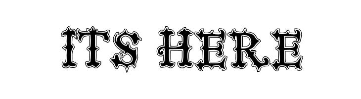 VTKS Black Label Normal Filete  Free Fonts Download