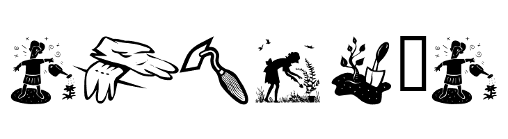 Gardening With Sue  Free Fonts Download