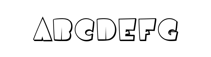 AirmoleShaded-Regular  Free Fonts Download