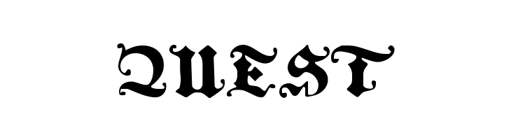 BlackInitialText  Free Fonts Download