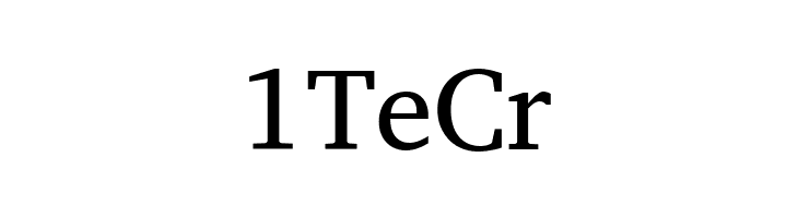 1TeCr Charis SIL Font