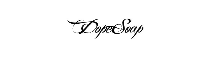 DopeSoap BILLY ARGEL FONT Font