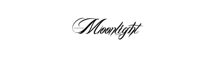 Moonlight BILLY ARGEL FONT Font