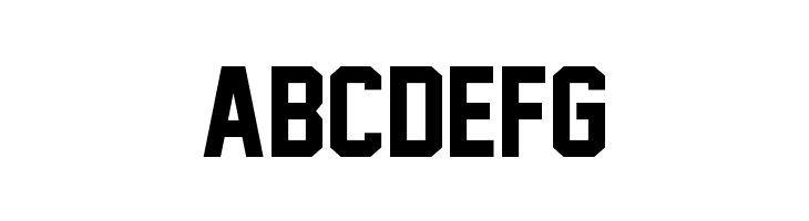 Jersey M54  Free Fonts Download