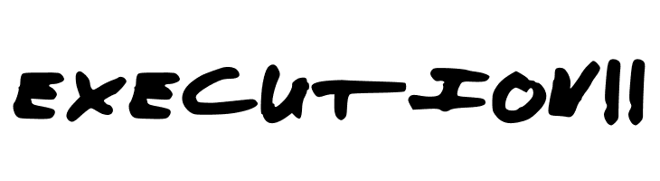 Aaron with a Marker  Free Fonts Download