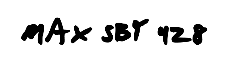 Aaron with a Marker  Free Fonts Download