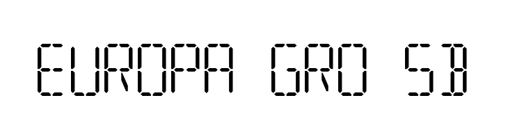 Segmental  Free Fonts Download