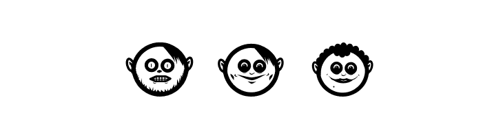 GLOBE FACE 01  Free Fonts Download