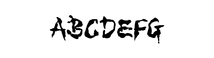WILD3 Infected Hurt Normal  Free Fonts Download