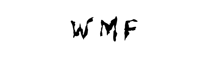 WILD3 Infected Hurt Normal  Free Fonts Download