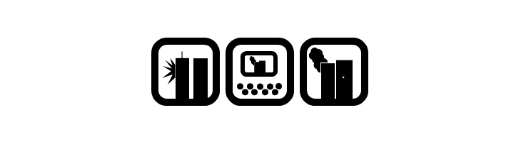 SEPTEMBER 11 ICON  Free Fonts Download