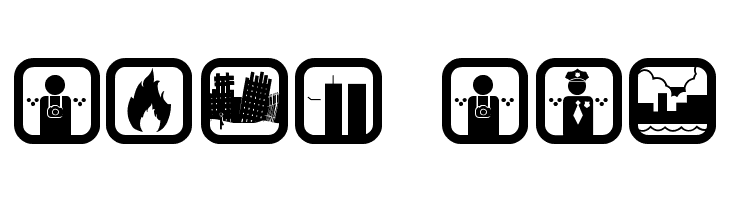 SEPTEMBER 11 ICON  Free Fonts Download