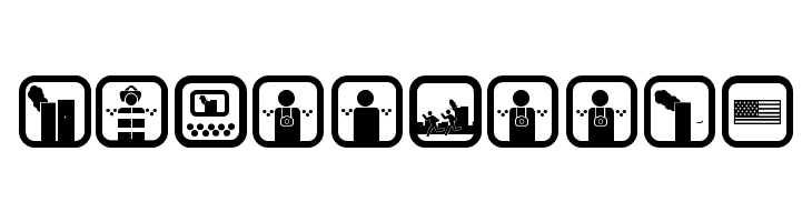 SEPTEMBER 11 ICON  Free Fonts Download