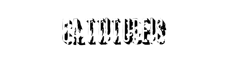 AZ  crushed  Free Fonts Download