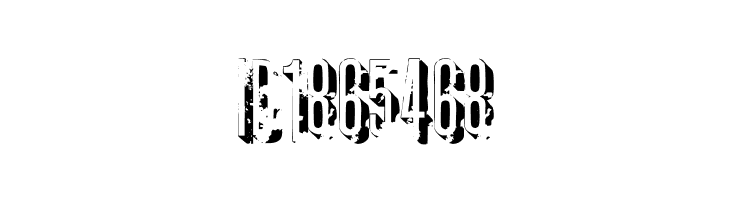 AZ  crushed  Free Fonts Download