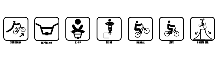 ICONO BMX  Free Fonts Download