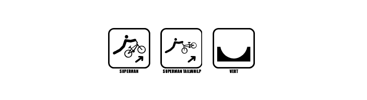 ICONO BMX  Free Fonts Download