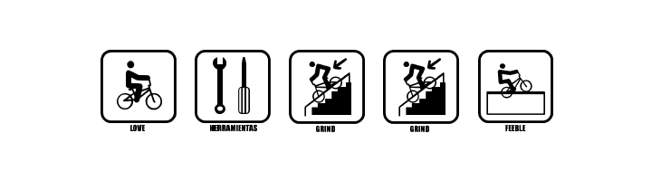 ICONO BMX  Free Fonts Download