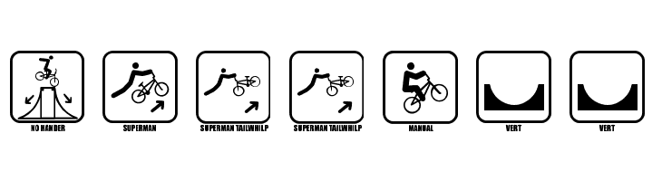 ICONO BMX  Free Fonts Download