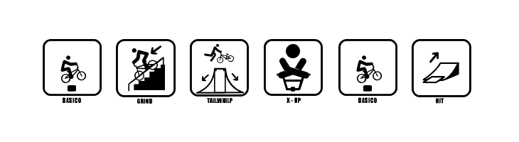 ICONO BMX  Free Fonts Download