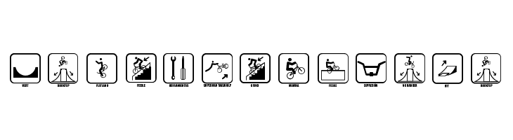 ICONO BMX  Free Fonts Download