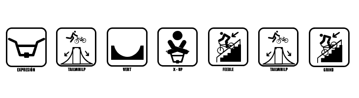 ICONO BMX  Free Fonts Download