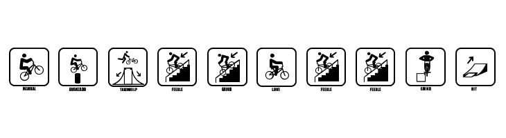 ICONO BMX  Free Fonts Download