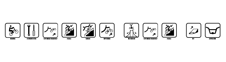 ICONO BMX  Free Fonts Download